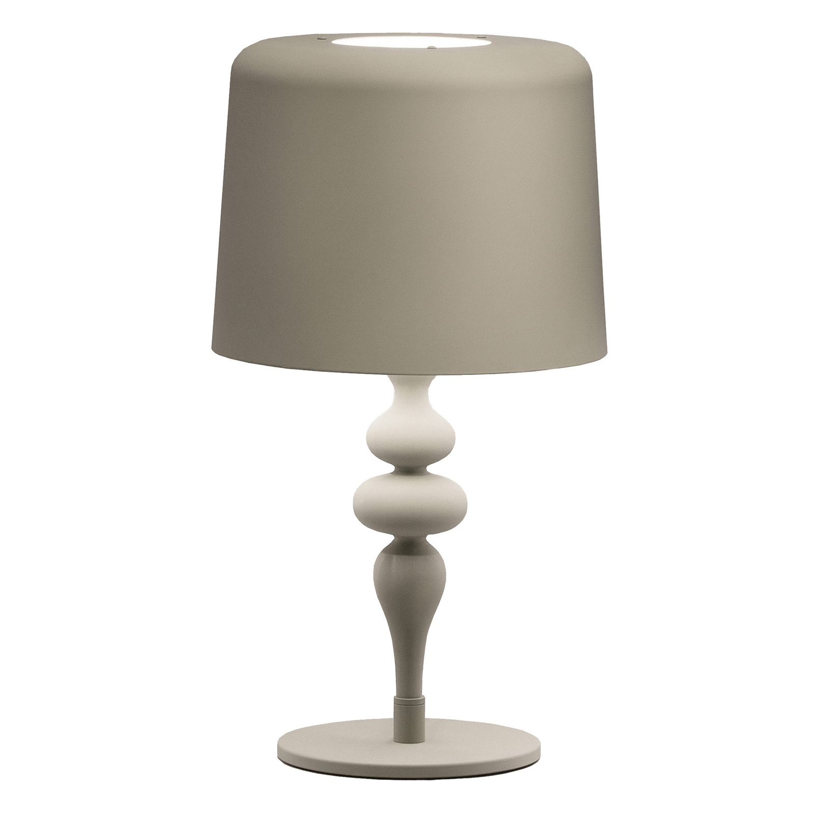 Bordslampa Eva TL1 M, höjd 53 cm betonggrå
