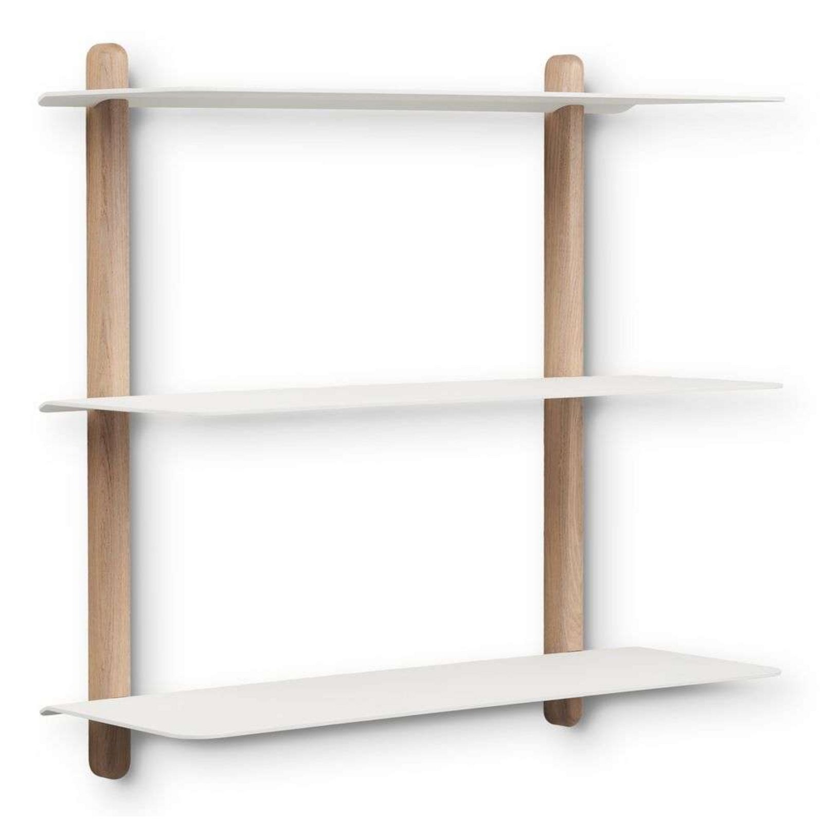 Nivo Shelf Large A Light Stejar/Alb - GEJST