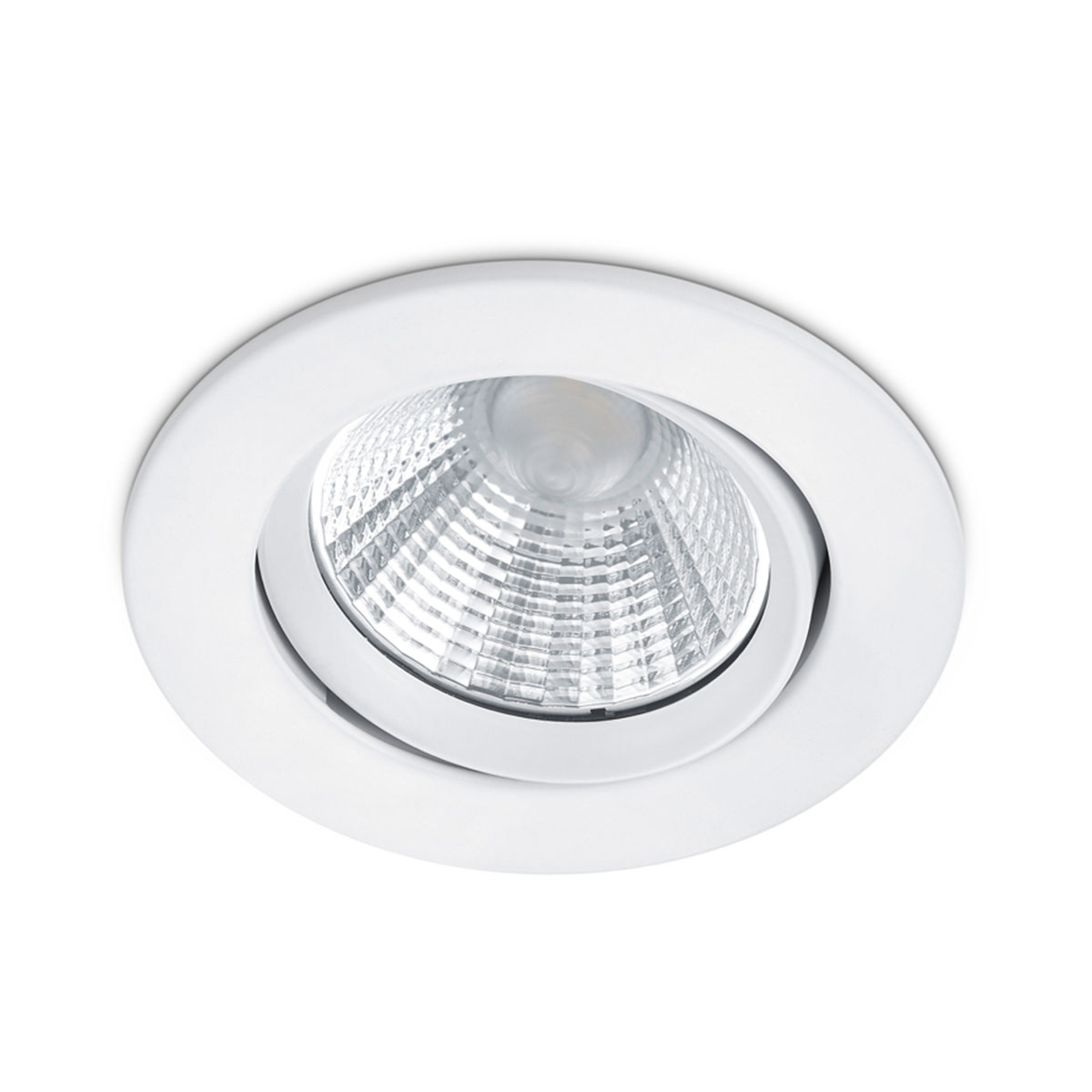Runder LED-Einbaustrahler Pamir, dimmbar
