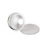 SLC LED-inbyggnadsspot Art, 1 lampa, vit, 2 700 K, aluminium