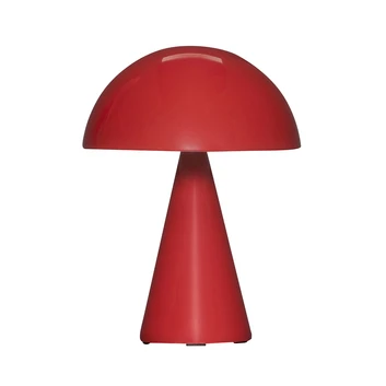 Mush LED Portable Lampa Stołowa Dim. Czerwony - Hübsch