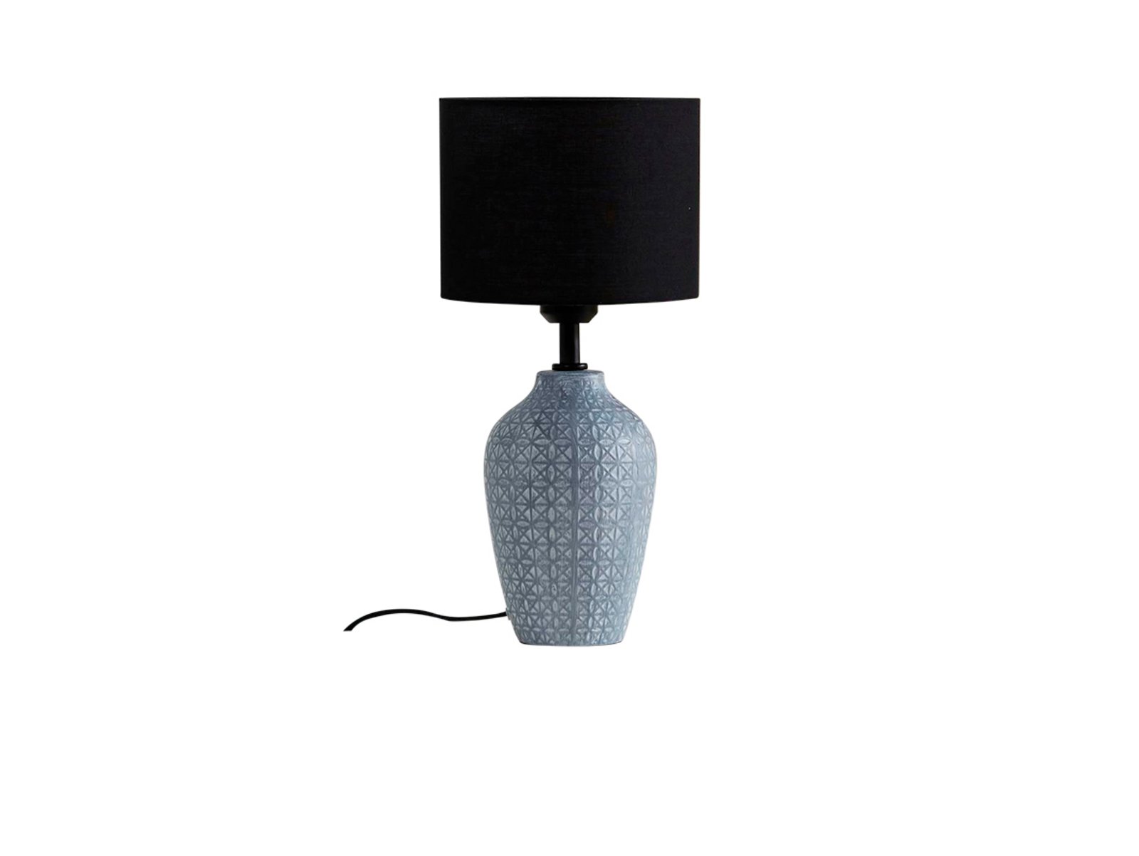 Thalassia Stolová Lampa Ø20 Grey/Black - Lindby