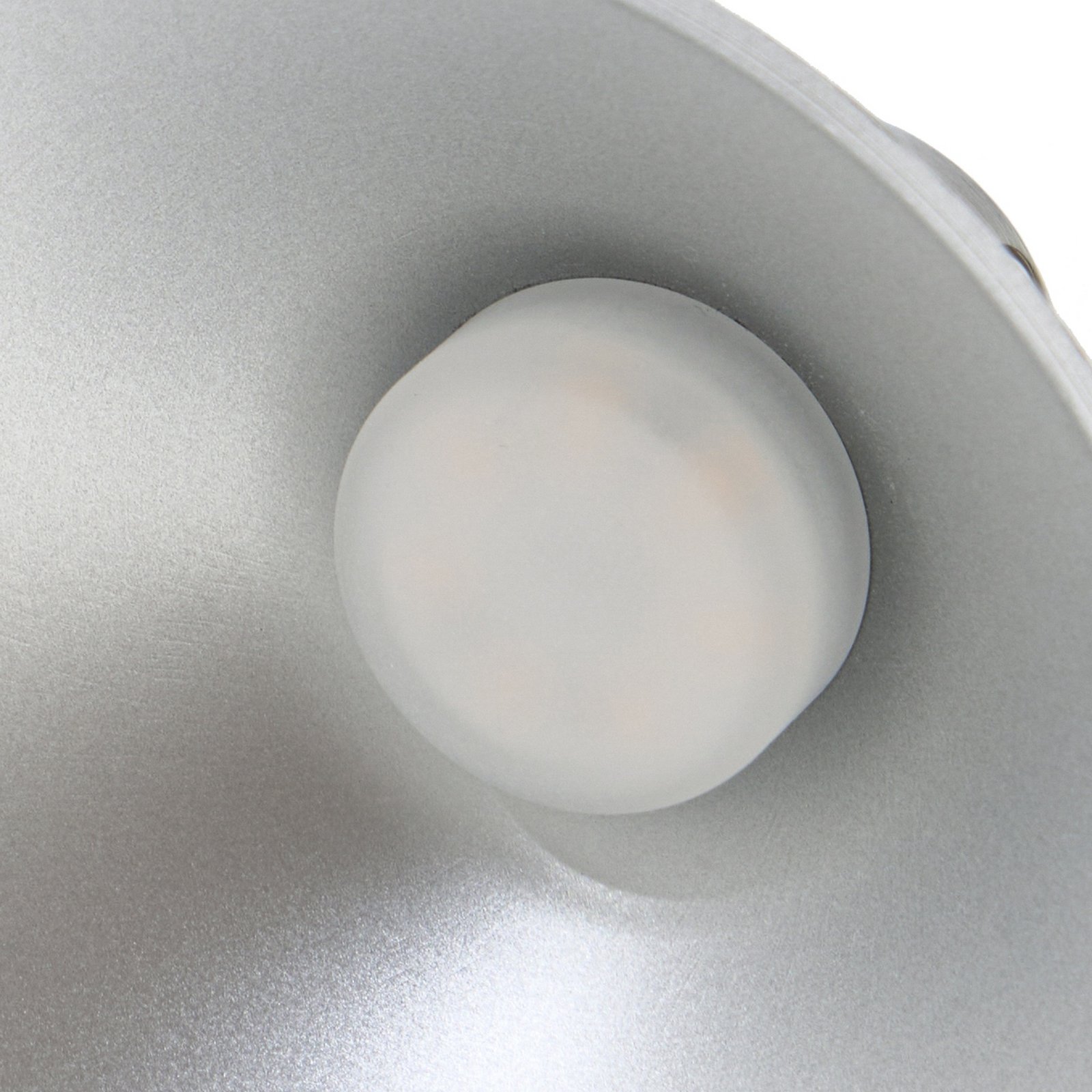 Lucande LED стояща лампа Steve, алуминий, 130 cm, с регулируема яркост