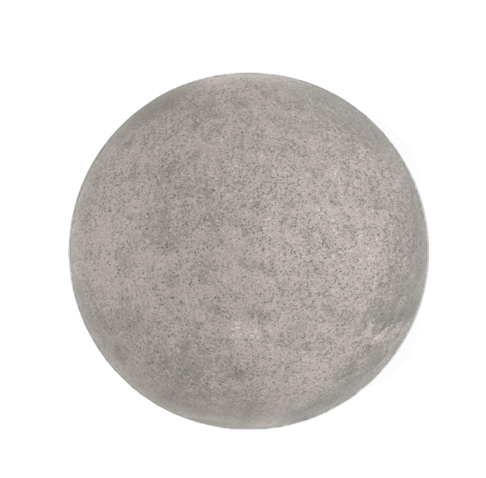 Lâmpada de globo para exterior com espigão, granito, Ø 25cm