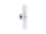 Luena 2 Applique da Parete IP44 Dim. Cromo/Clear - Paulmann