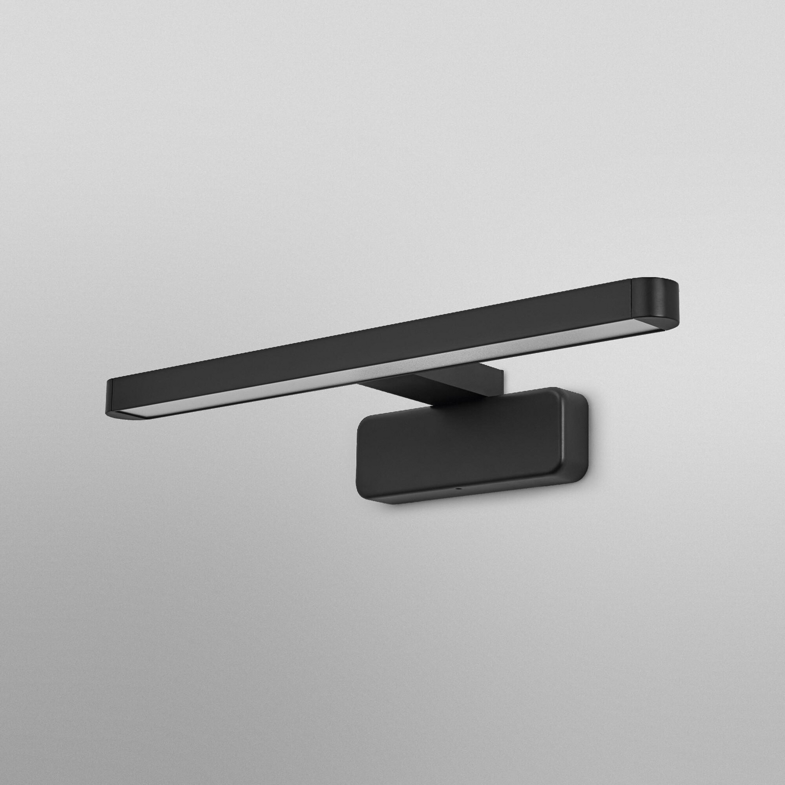 OSRAM LED-Wandlampe ORBIS DISC BAR, schwarz, 40 cm, IP44 CCT