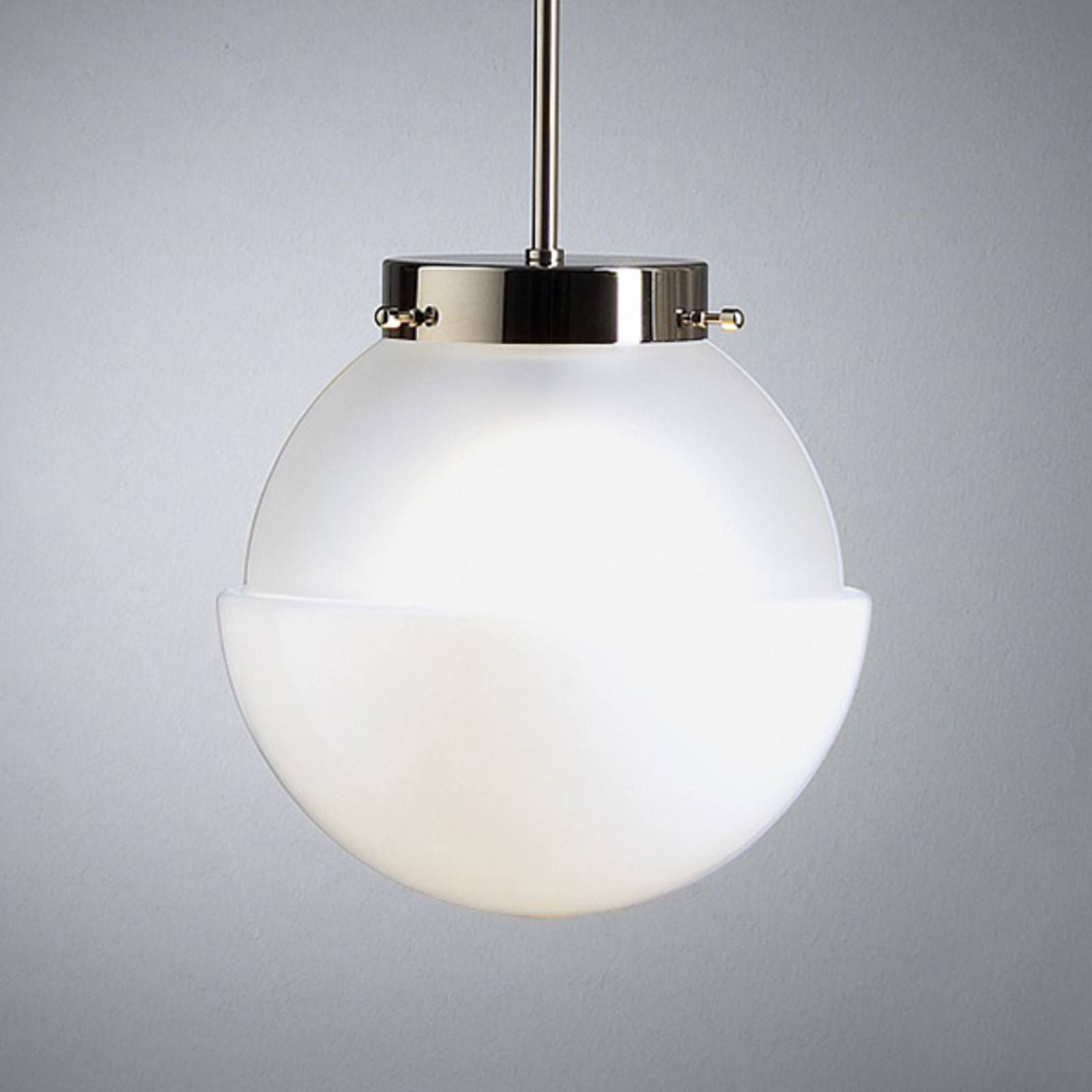 TECNOLUMEN HMB 29 – Hängande lampa av opalglas 25 cm