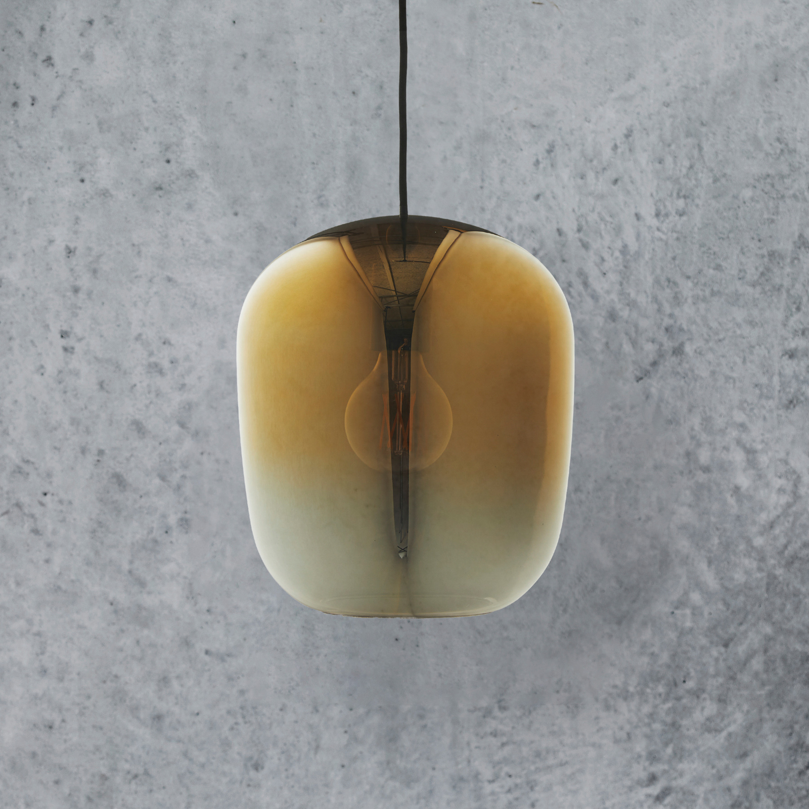 FRANDSEN Ombre lámpara colgante Ø 35 cm oro/platin