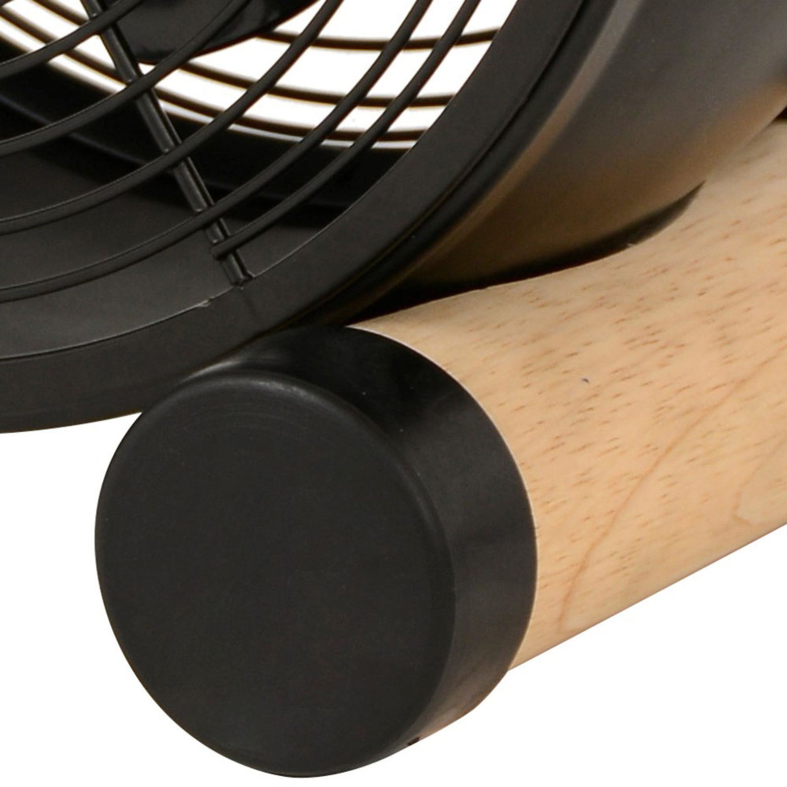 Beacon Tischventilator Breeze, Holzfüße, Ø 20 cm, leise