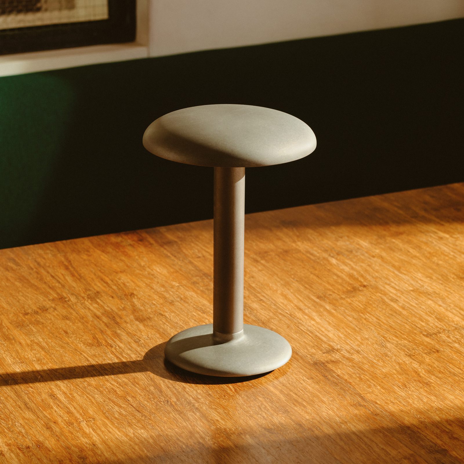 Gustave Portable Stolová Lampa Raw Aluminum - Flos