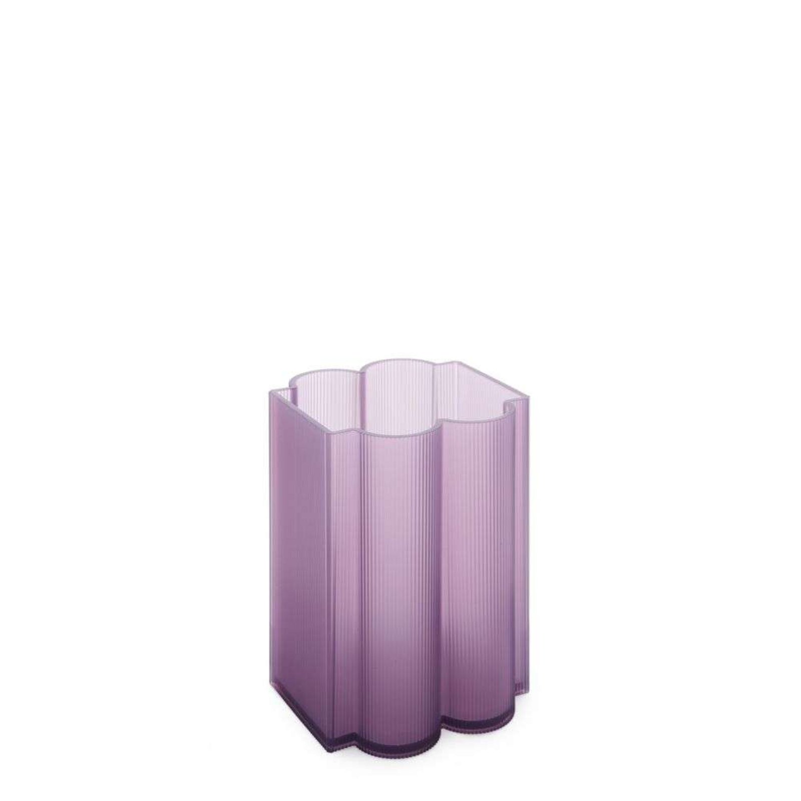 Okra Vase Low Violet - Kartell