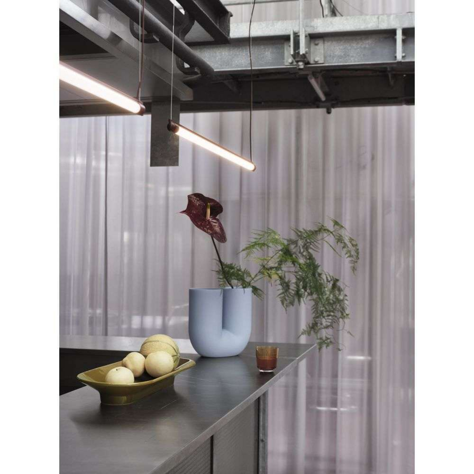 Fine Lustră Pendul L60 Grey - Muuto