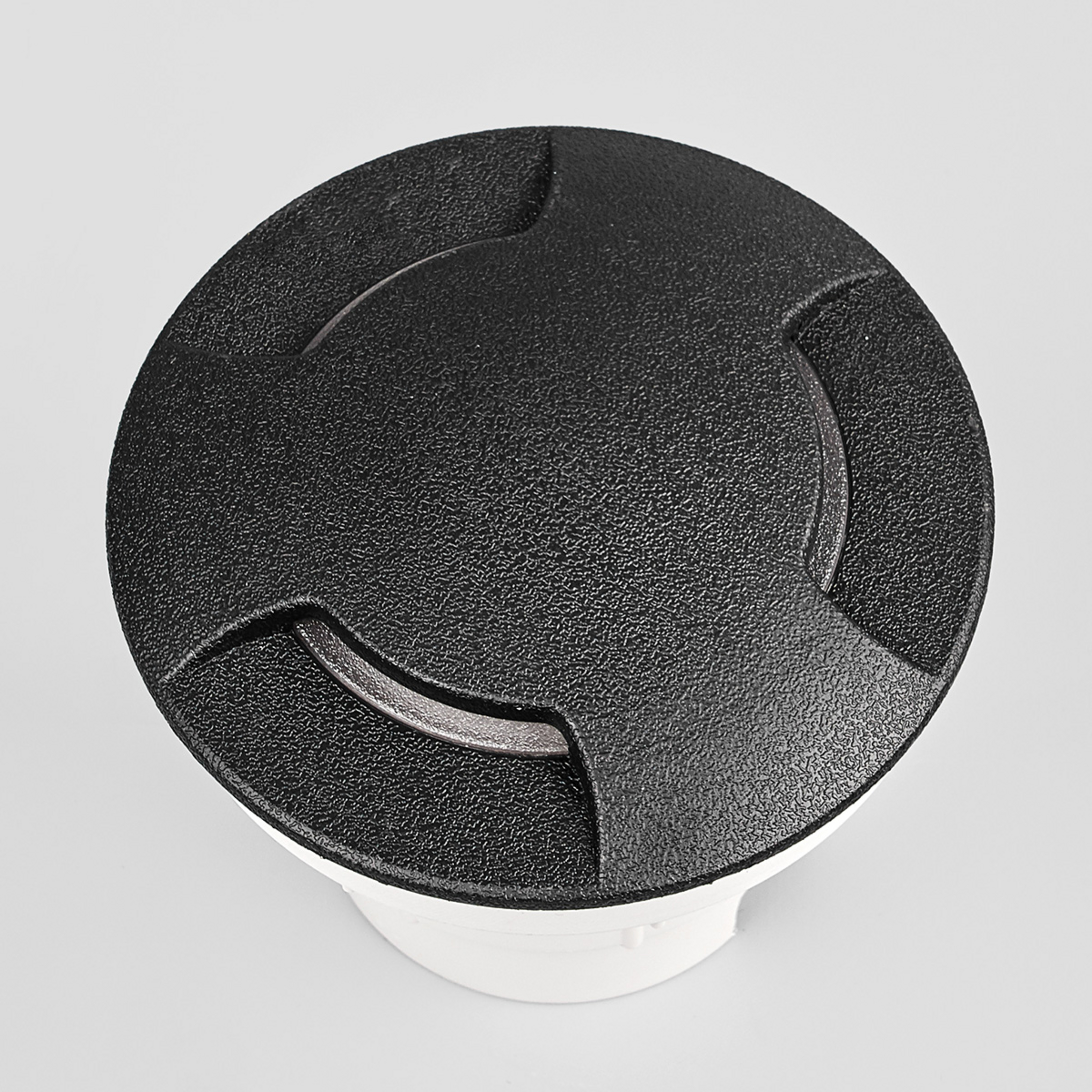 Lampe encastrable sol LED Ceci 120-3L noire CCT