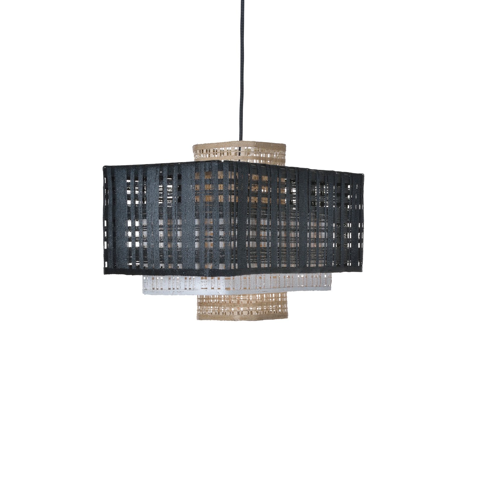 Matrix Lampa Wisząca Natural/White/Black - Forestier