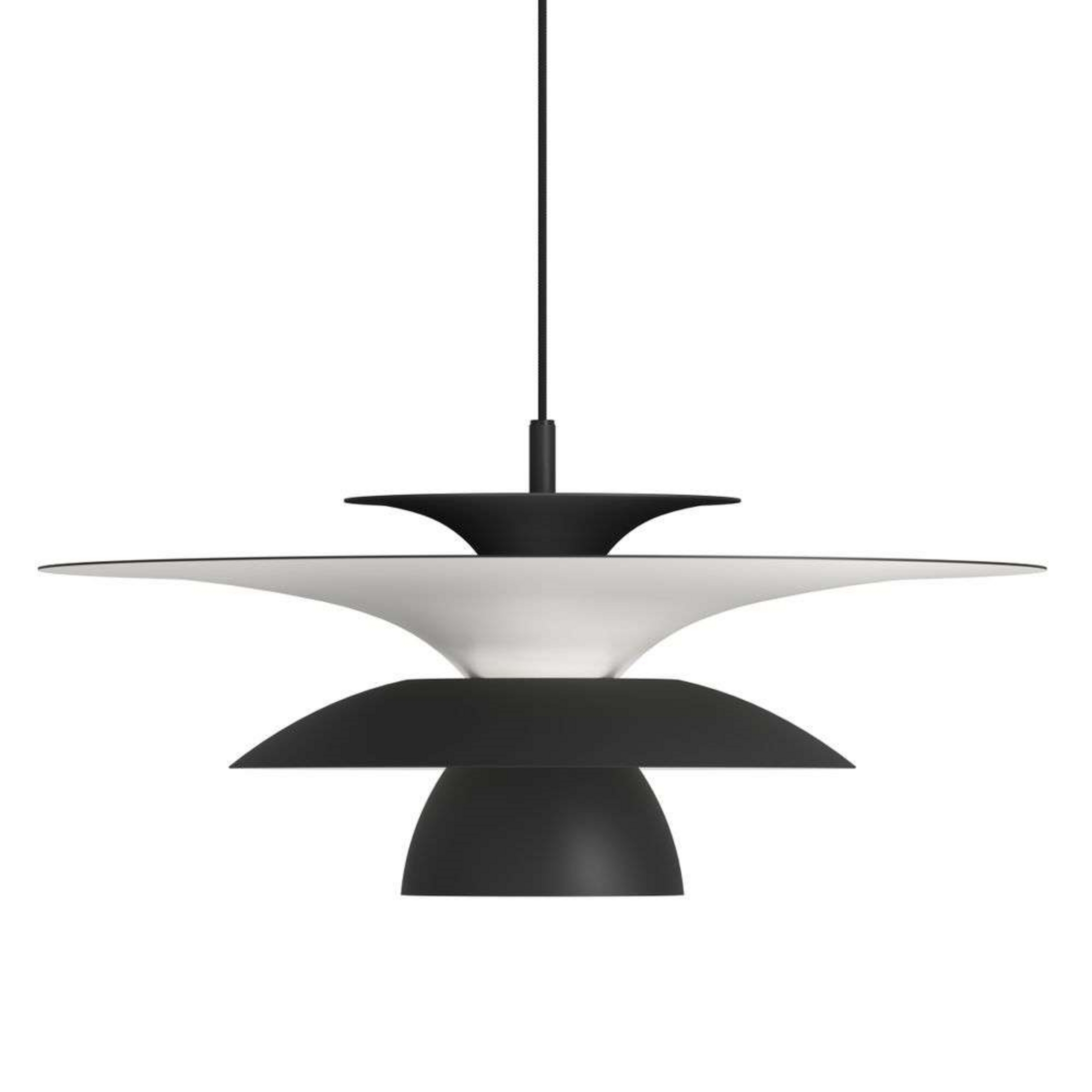 Picasso Suspension Ø50 Matt Black - Belid