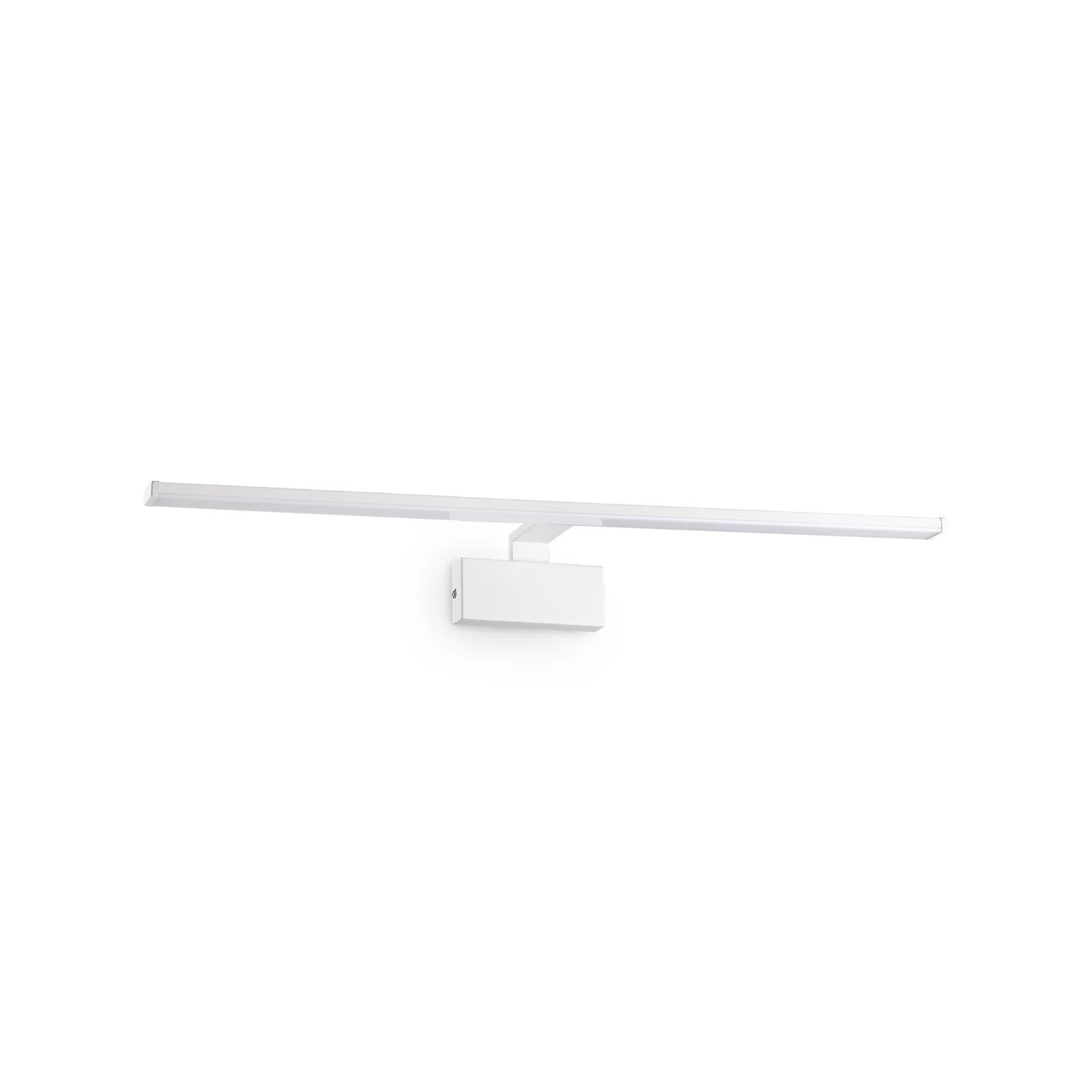 Nástenné svetlo IDEAL LUX LED Alma, biela, kovová, šírka 81 cm