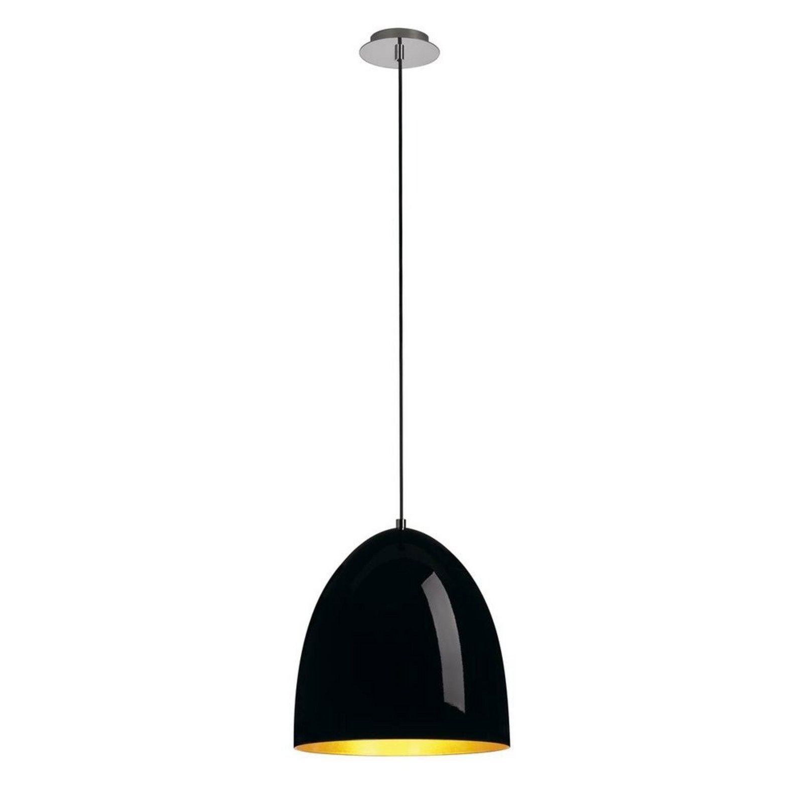 Para Cone 30 Lustră Pendul Round Black/Gold - SLV