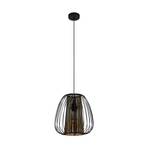 Curasao hanging light with double shade, 1-bulb