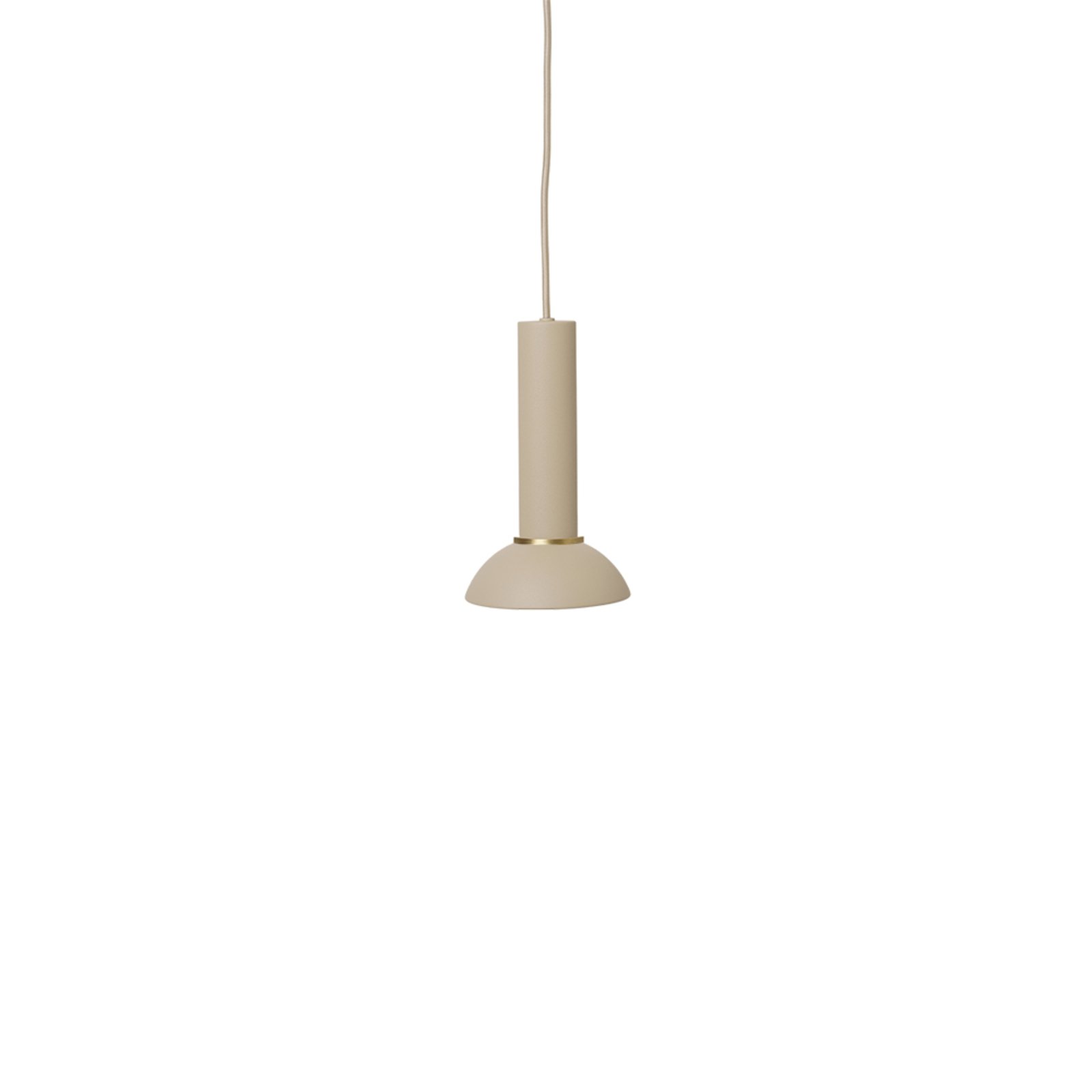 Collect Lustră Pendul Hoop High Cashmere - ferm LIVING