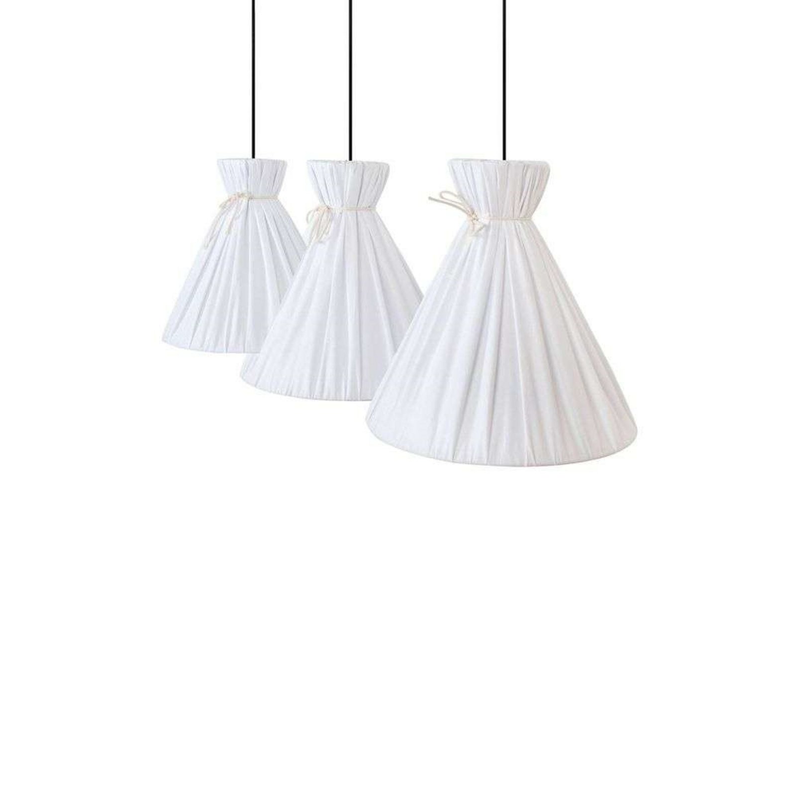 Lola 3 Lustră Pendul White/Beige/Black - Envostar