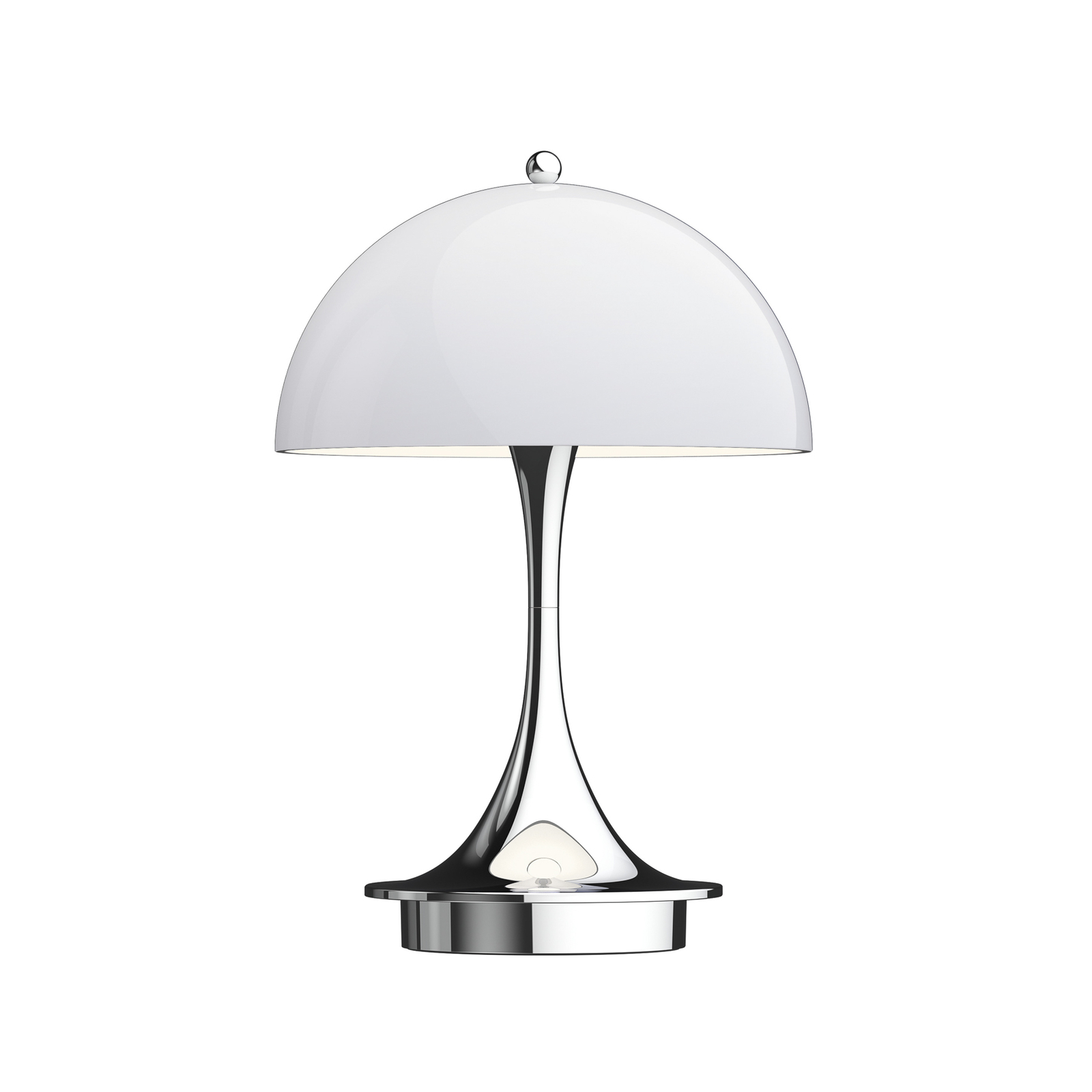 Louis Poulsen Lamp Panthella Portable V2 LED cinzento