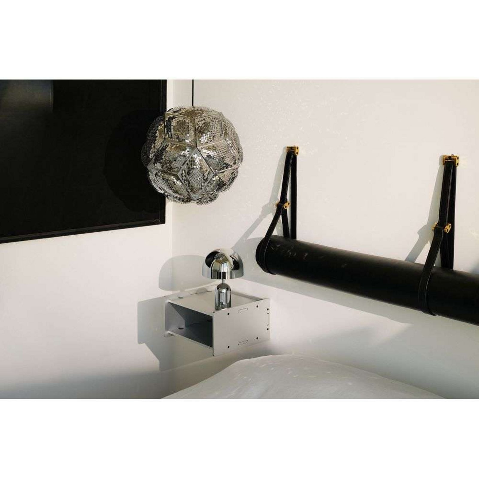 Bell Portable Candeeiro de Mesa H28 Silver - Tom Dixon