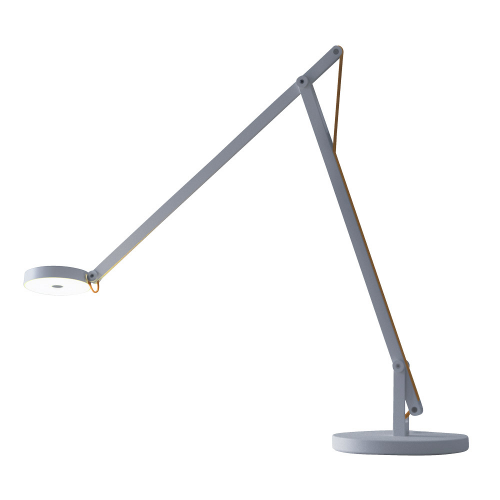 String T1 Stolna lampa DTW Matt Bijela/Narančasta - Rotaliana