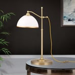 Old Lamp table lamp with a height-adjustable frame