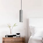 Phenix hanging light made of concrete, long