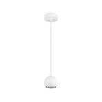 SLV Light Eye 90 hanging light, white, Ø 9 cm, metal