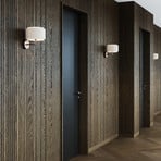 Takai-wandlamp met dubbellaagse stoffen kap