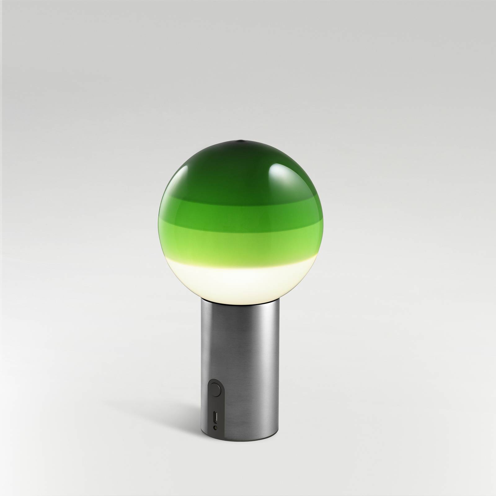 Image of MARSET Dipping Light lampe batterie vert/graphite 8435516856285