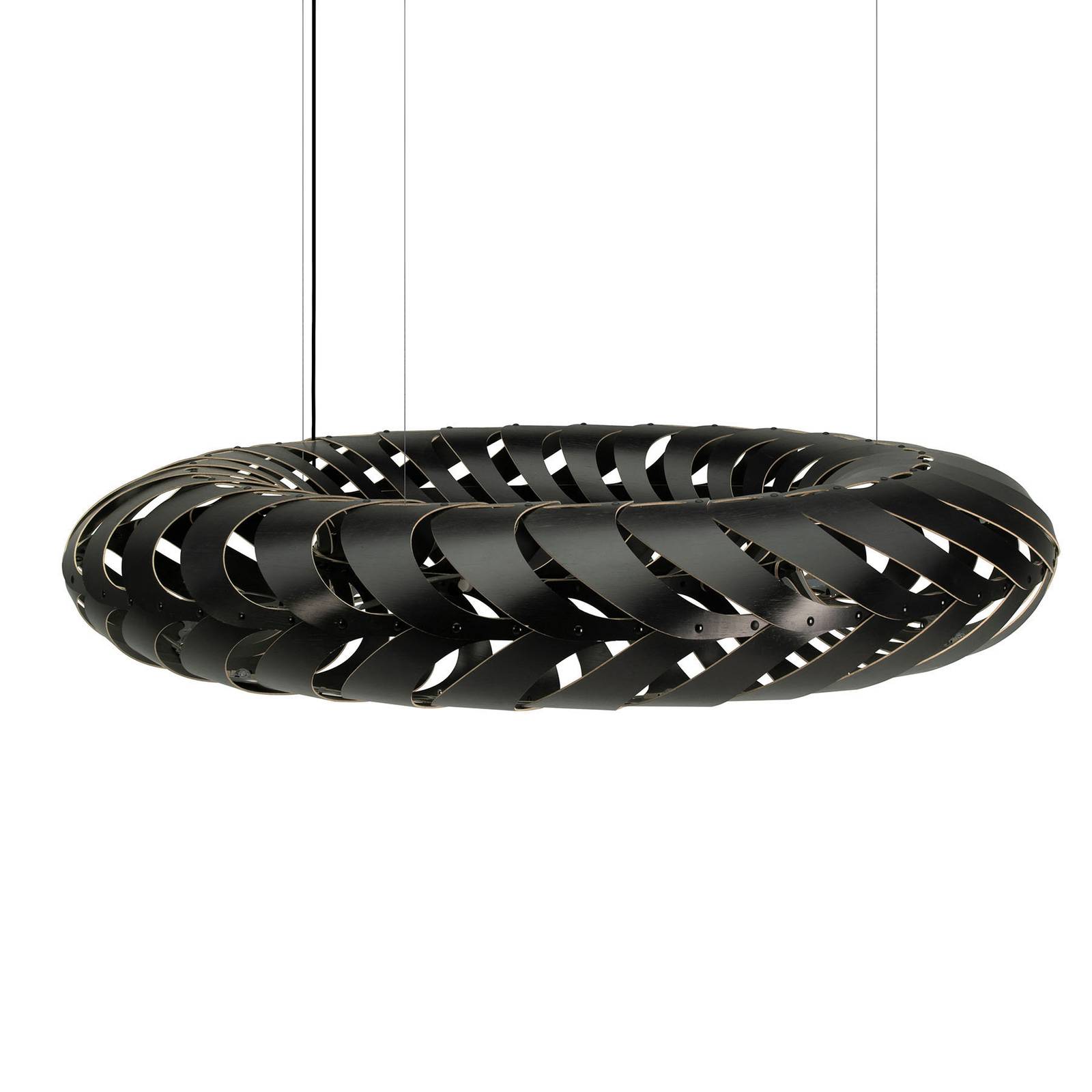 david trubridge Maru függő lámpa 110 cm fekete