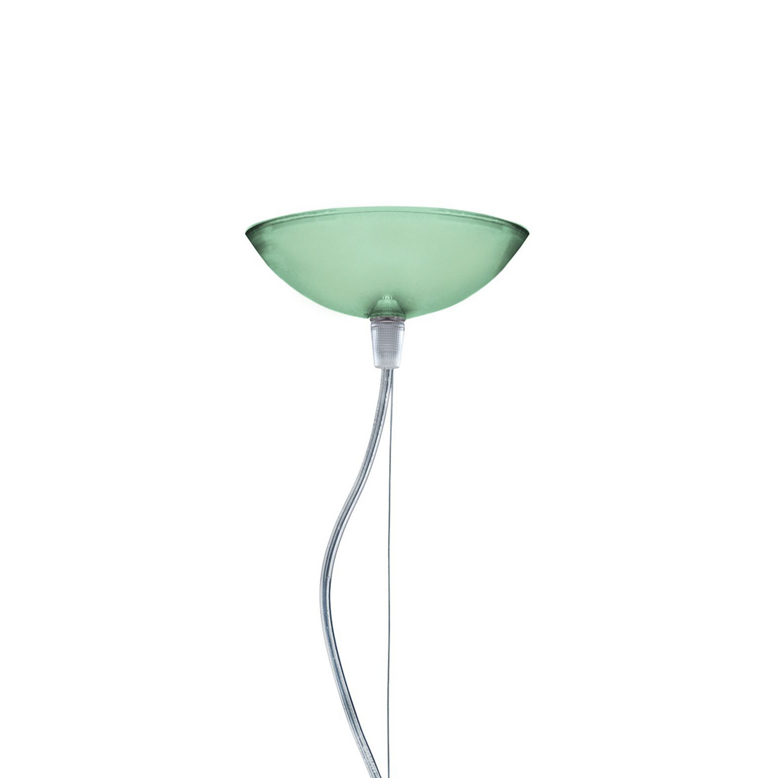 Kartell Big FL/Y - lampă suspendată LED verde - Camera de zi / sufragerie - design - verde salvie - Plastic