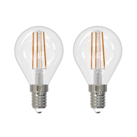 Ampoule LED à fil E14 4 W 2 700 K goutte dim x2