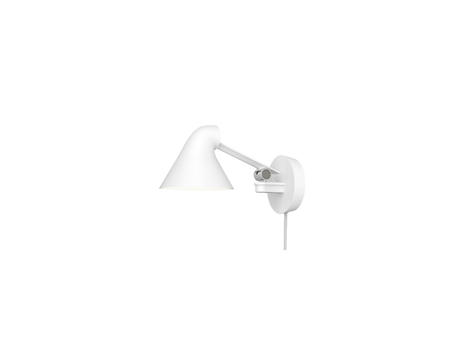 NJP Box LED Vägglampa 2700K Short White/White - Louis Poulsen