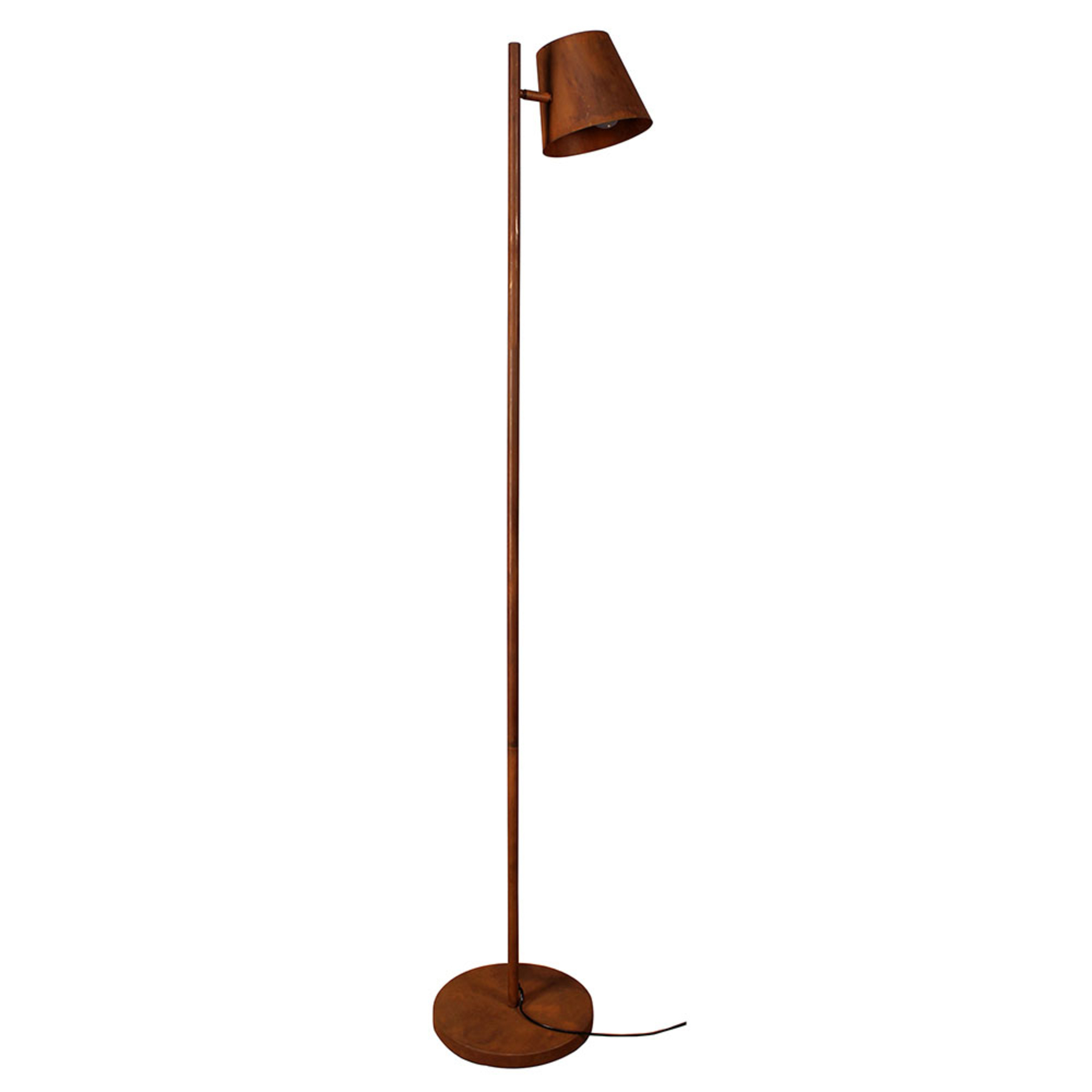 Eco-Light Colt floor lamp, one-bulb, patina, for Living / Dining Room, metal, E27, 60 W, energy efficiency: A++, W: 25 cm, H: 160 cm