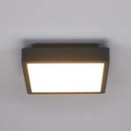 Angular LED outdoor ceiling light Talea