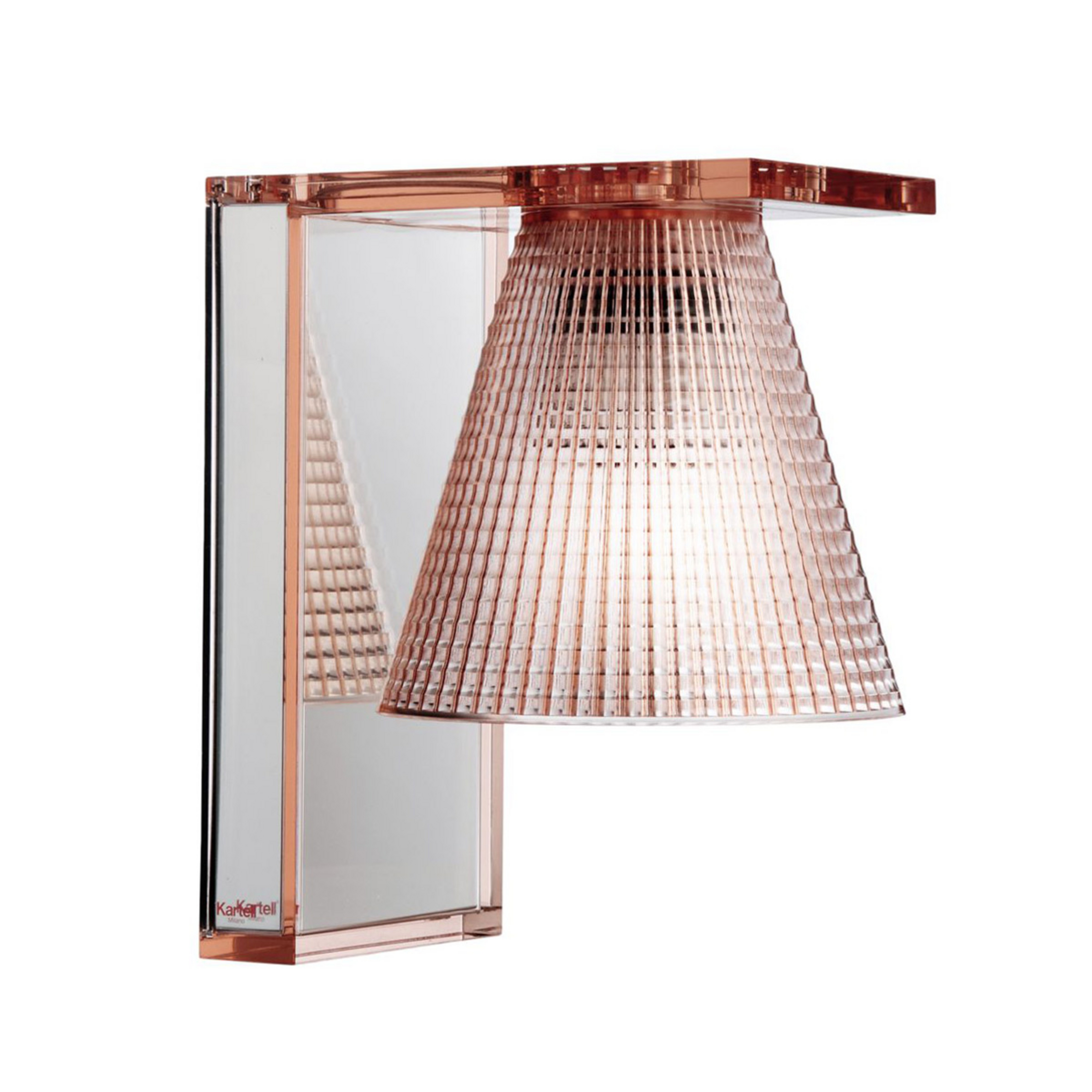 Kartell Light-Air LED-vegglampe, rosa