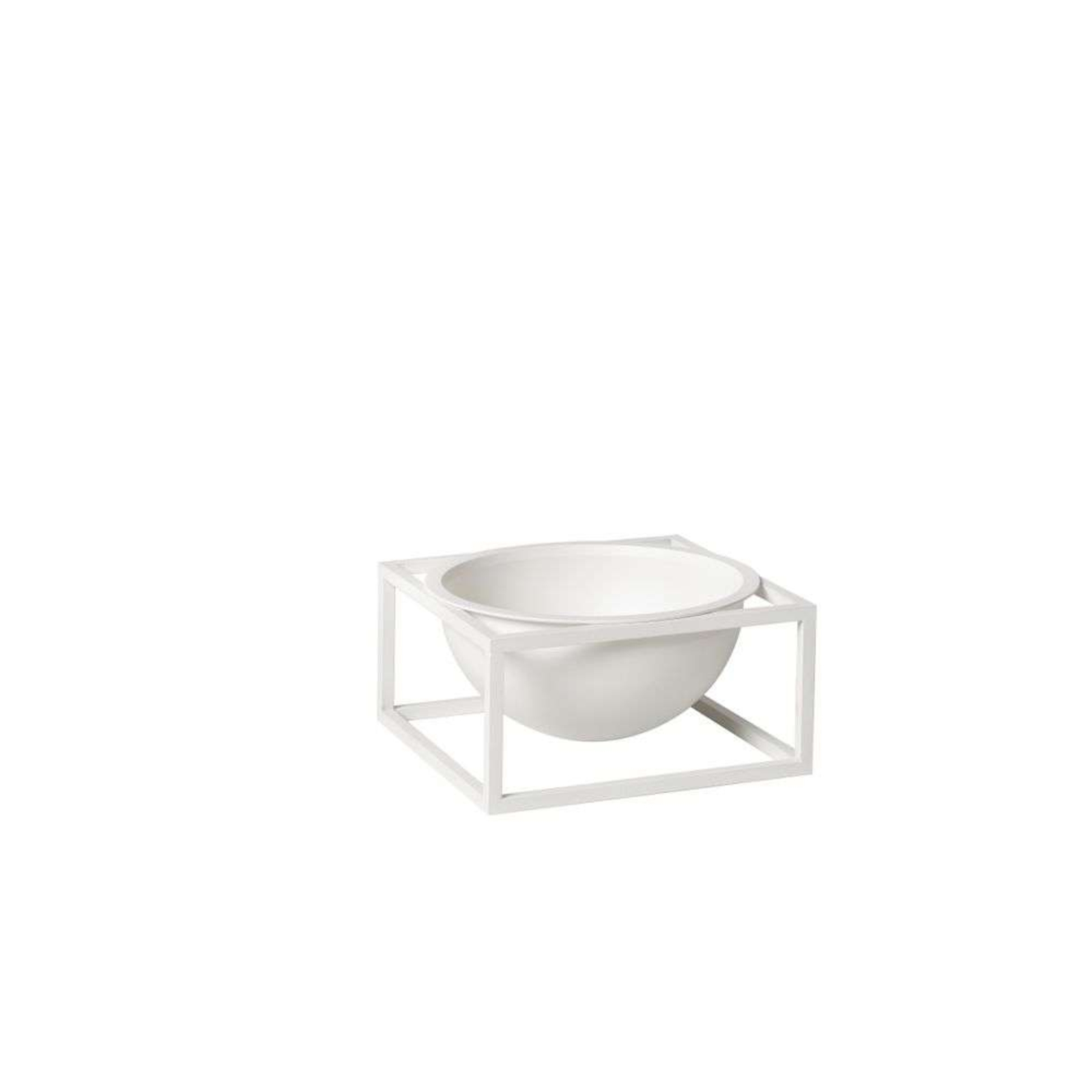 Kubus Bol Centerpiece Small White - Audo Copenhagen