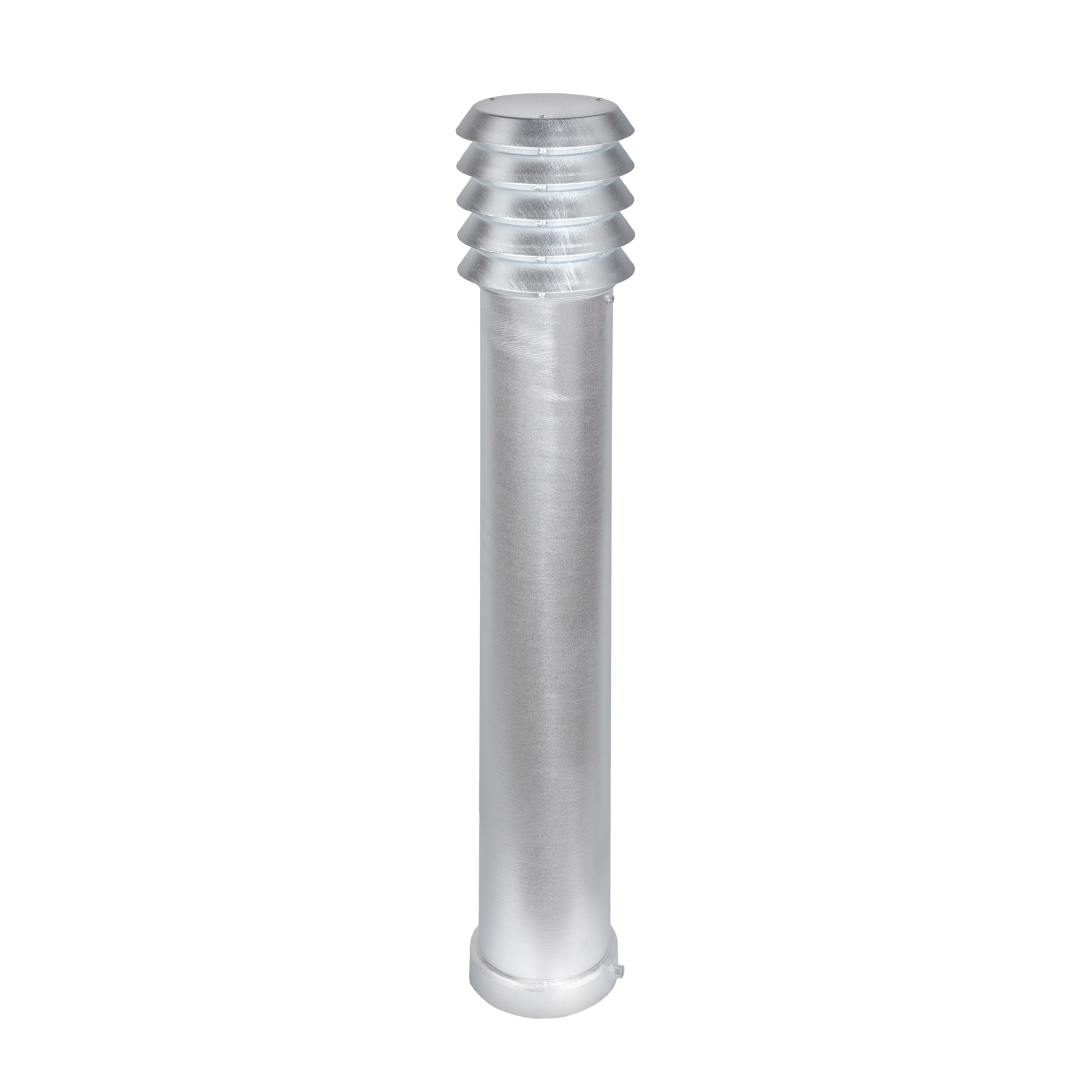 Bolardo luminoso LED Alta, 85 cm, acero, anclaje al suelo - Norlys