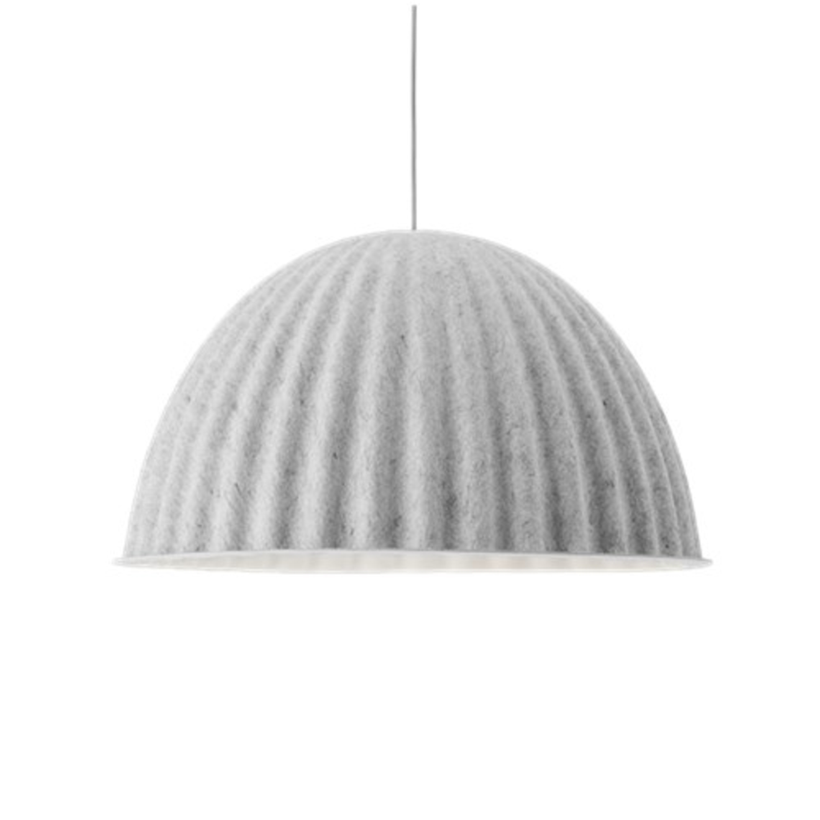 Under The Bell Lustră Pendul Ø82 White Melange - Muuto