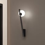 Maytoni Kazmir wall light, black, height 35 cm, metal