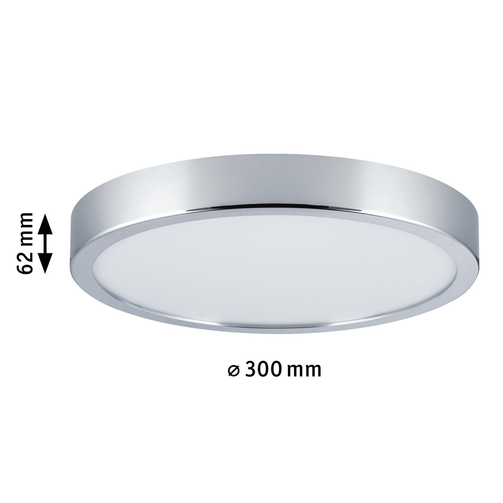 Paulmann Aviar LED-Deckenlampe 2.700K Ø 30cm chrom