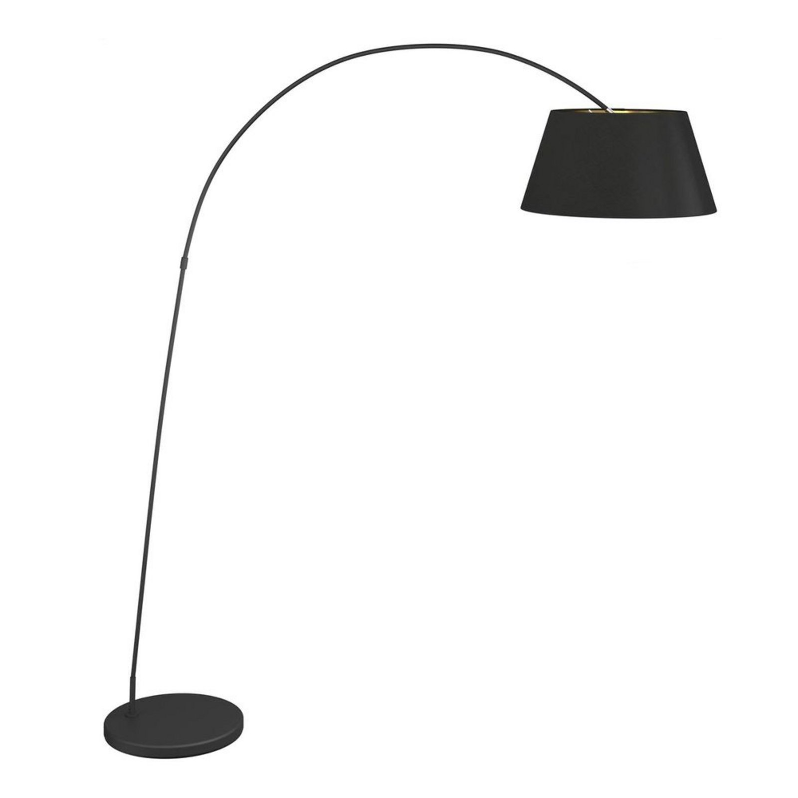 Esti Golvlampa Black/Gold - Lindby