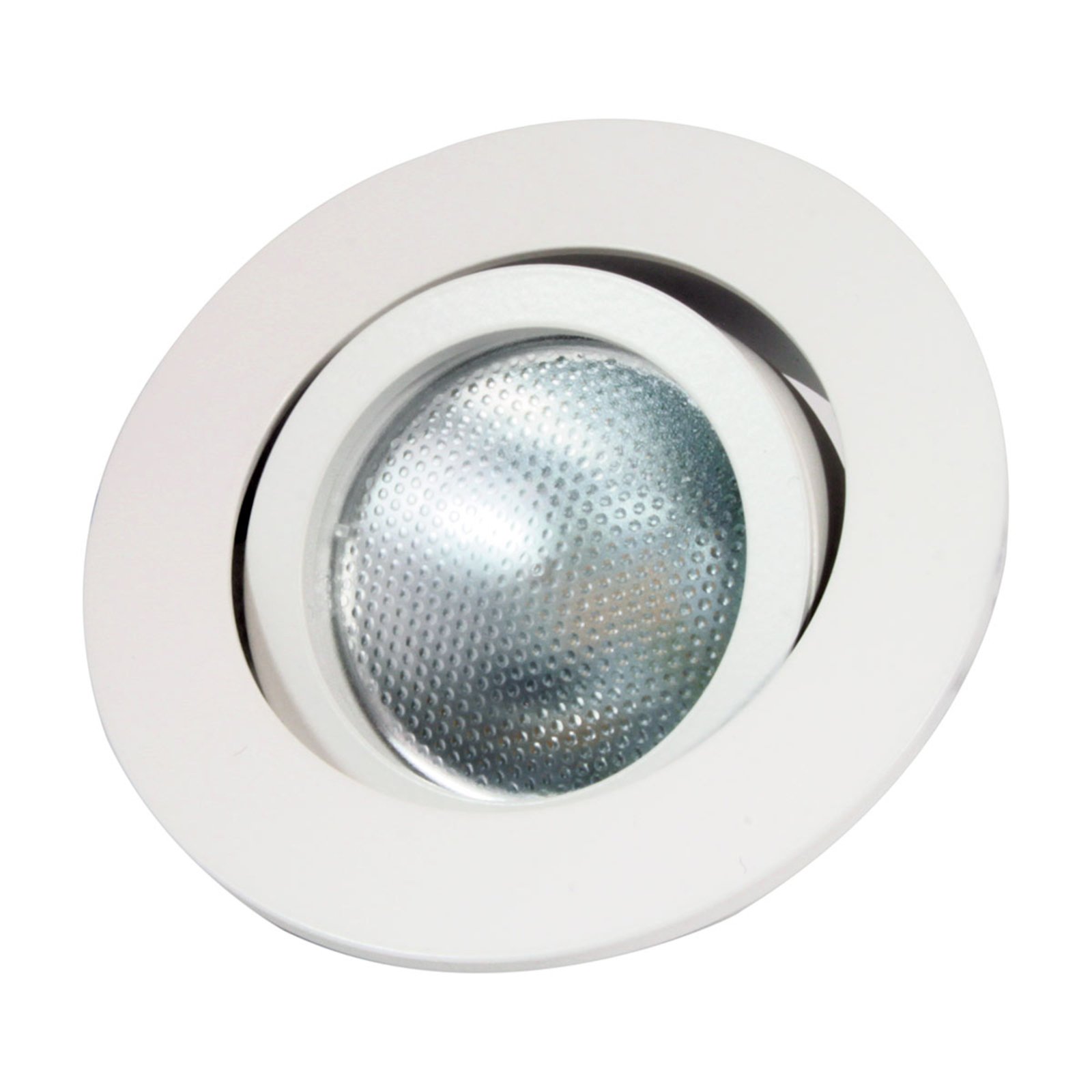 Δακτύλιος εσοχής LED Decoclic GU10/GU5.3, στρογγυλός, λευκό