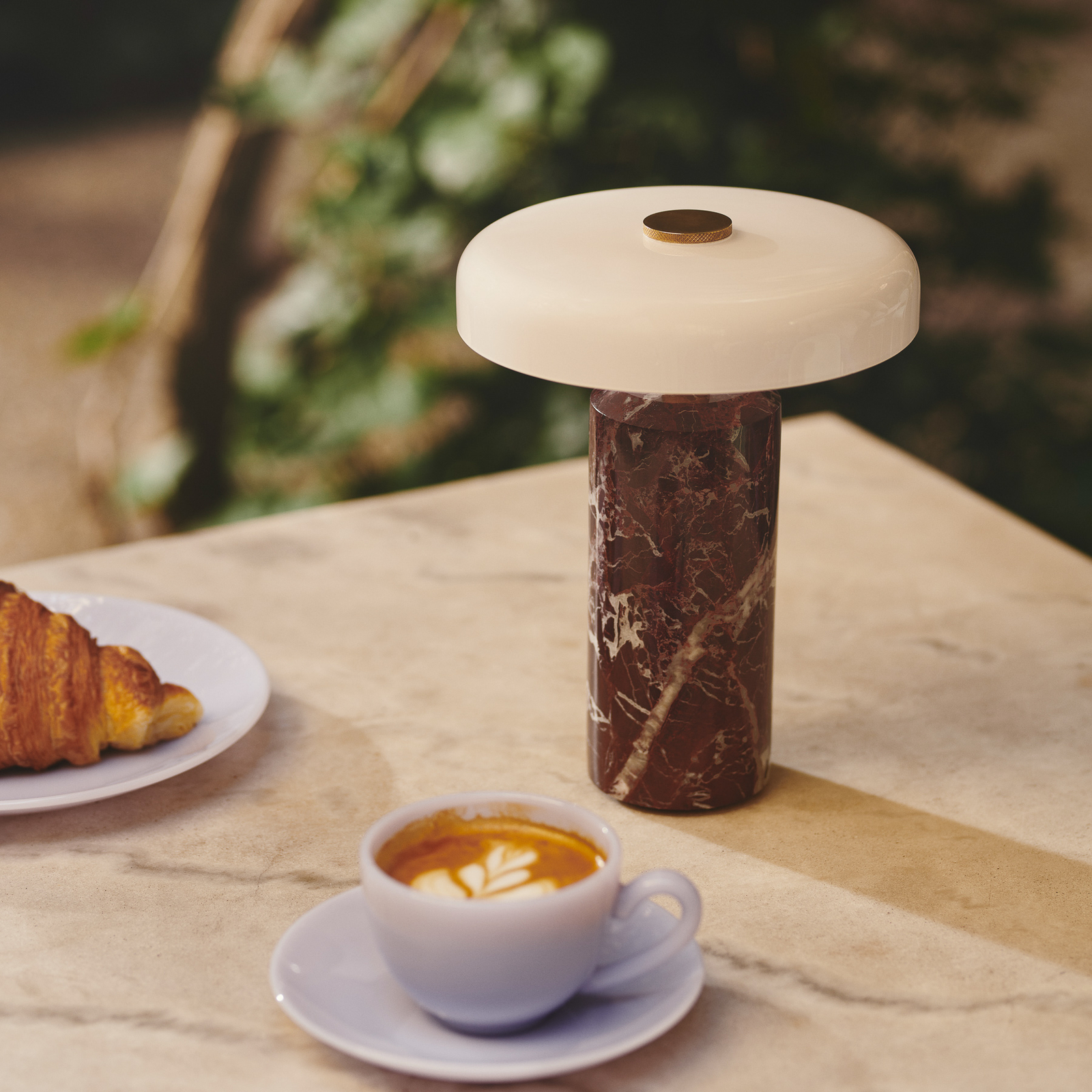 Trip Portable Table Lamp Burgundy - Design By Us