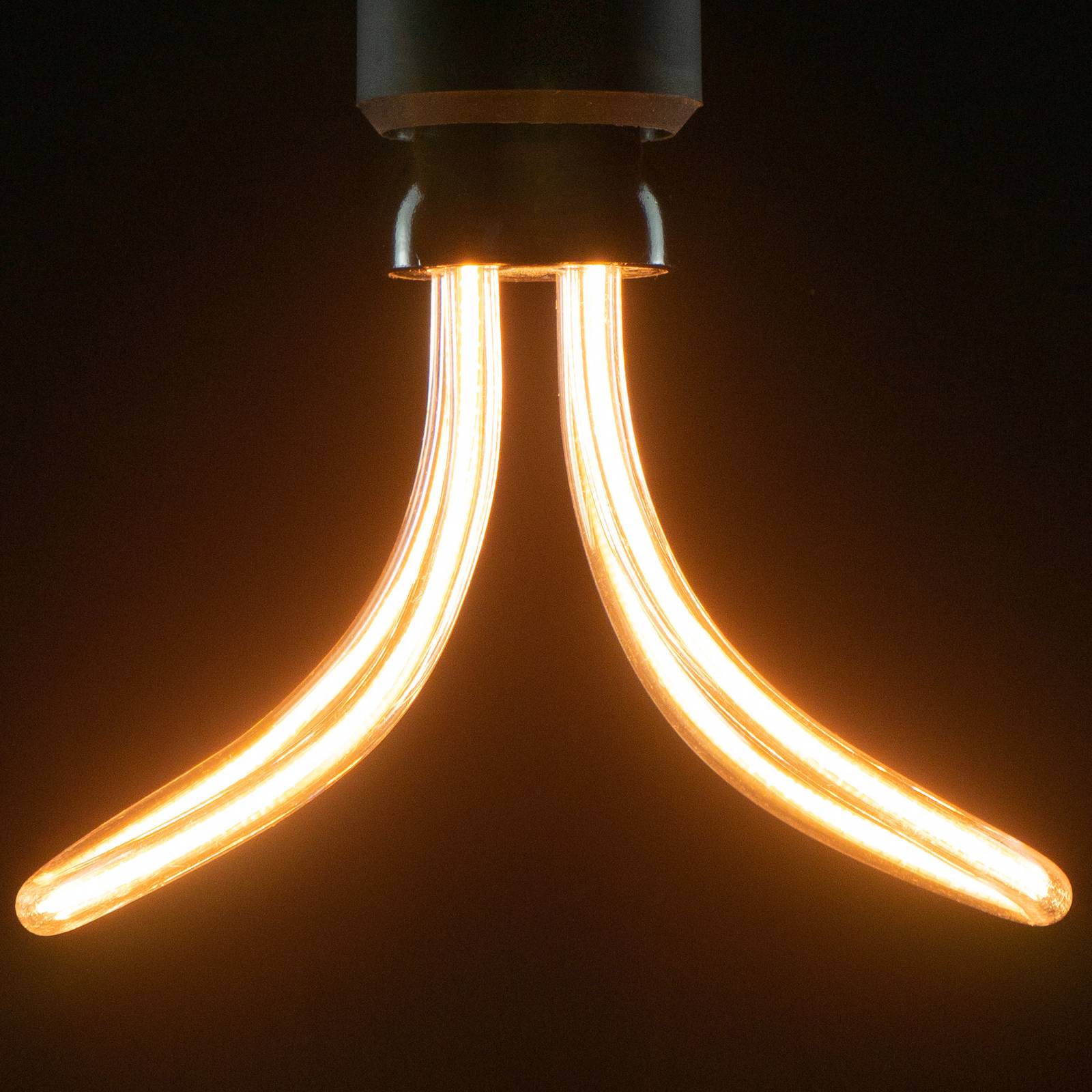 SEGULA LED lámpa, pillangó E27 10W 1 900K dimm.