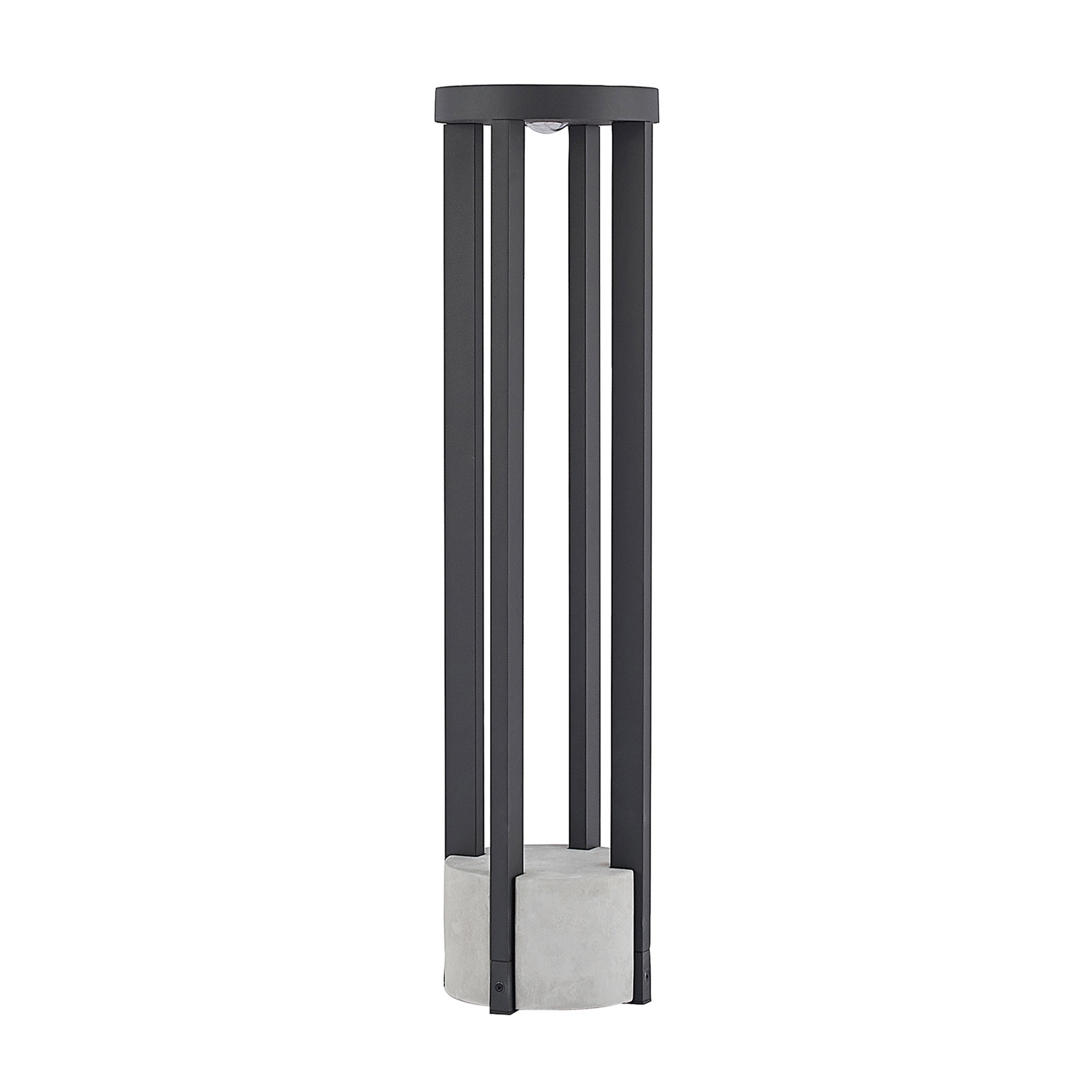 Kalisa Round LED Puutarhavalaisin H68 Dark Grey - Lucande