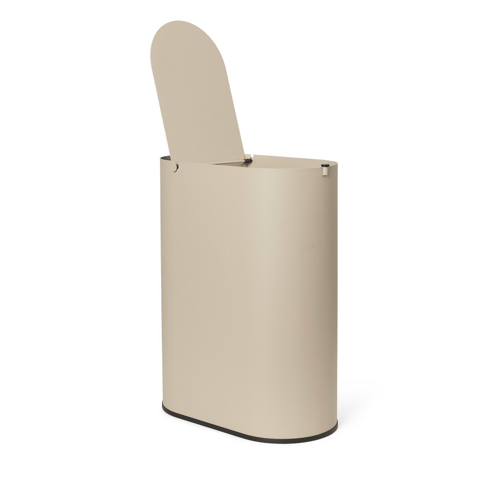 ferm LIVING Poubelle Enkel, beige, seau intérieur, 19 litres